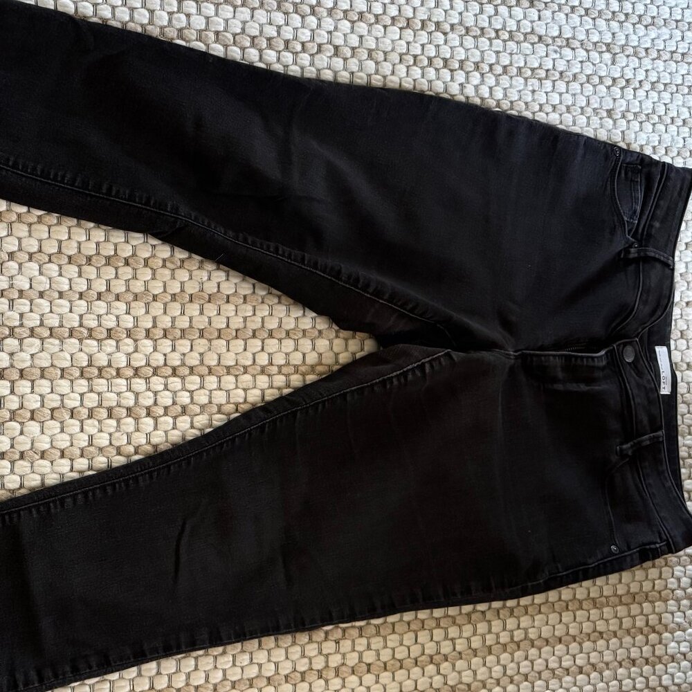 LOFT Black Straight Leg Jeans